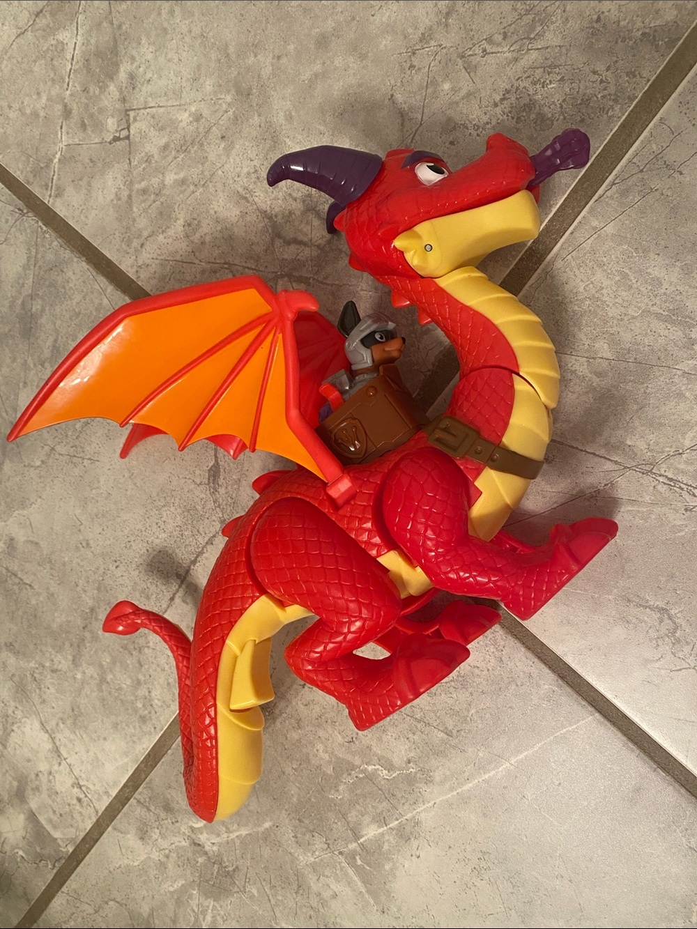 Paw Patrol Rescue Knights Sparks Dragon